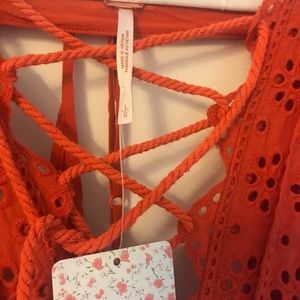 Free People Dresses - Orange Free People Tunic or dress Free People Dresses - Orange Free People Tunic or dress